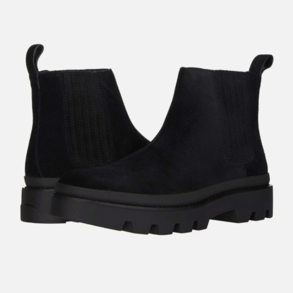 Michael Kors 'Lewis' Lug Boots & Dust Bag in Black Men's Size 12 NWT NIB